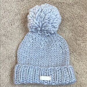 North Face Knit Pom Pom Hat